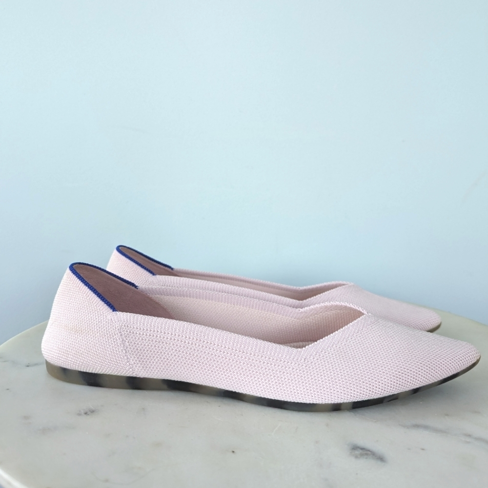 Rothy's The Point Blush With Tortoise Shell Sole - image 4